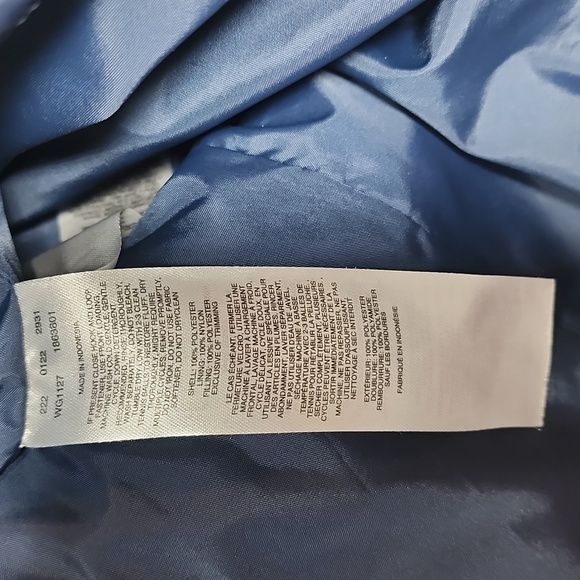 Columbia Pink and Navy Kids Puffer Jacket Size S (7/8) - Picture 4 of 4